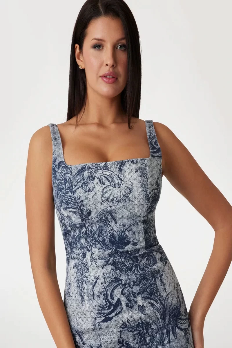 Guess Rexa Dress Kadın Çok Renkli Elbise W5RK89D5LH1-RSEO