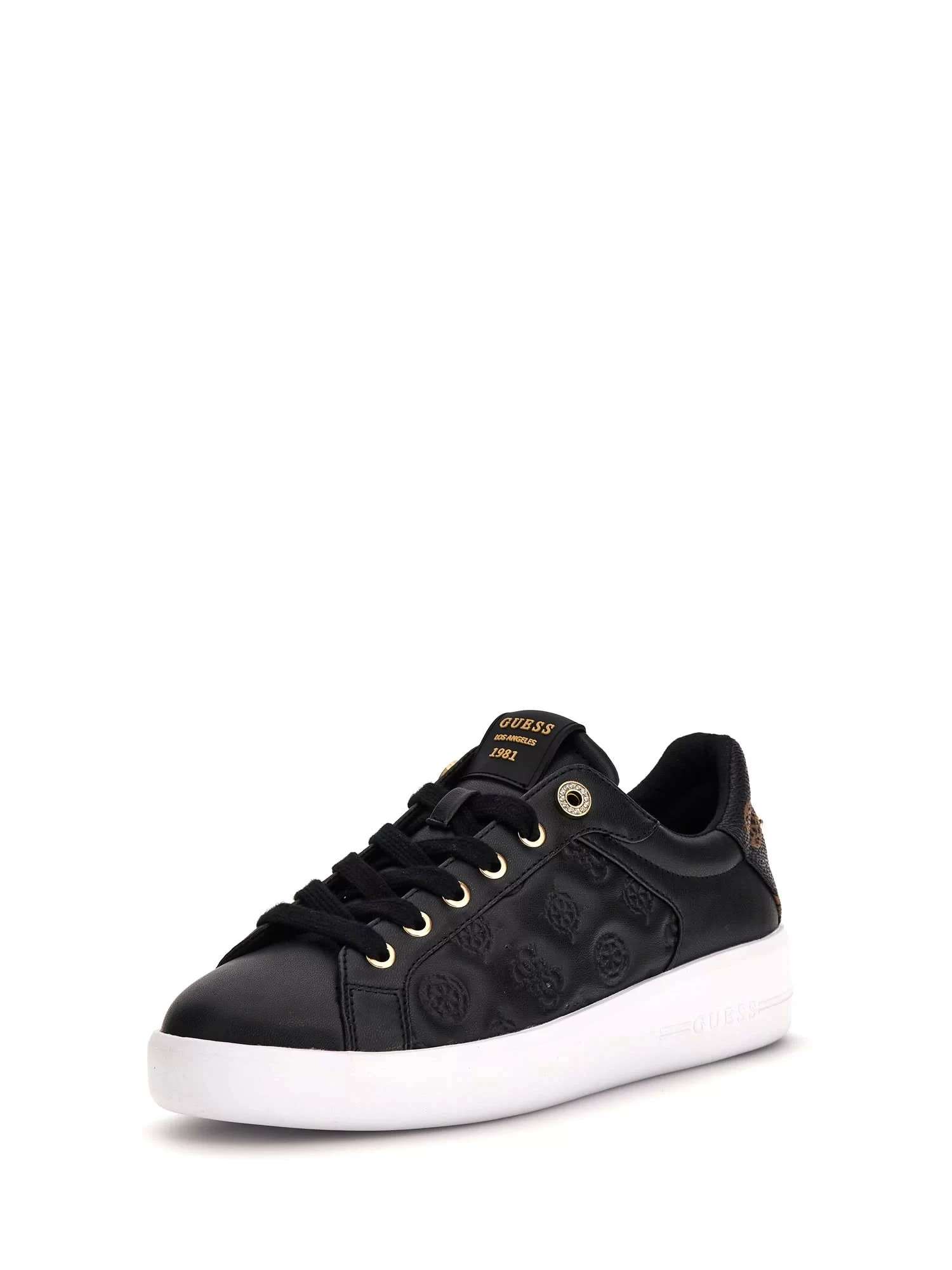 Guess Ronıı Kadın Siyah Sneaker FLJRONFAL12-BLKBR