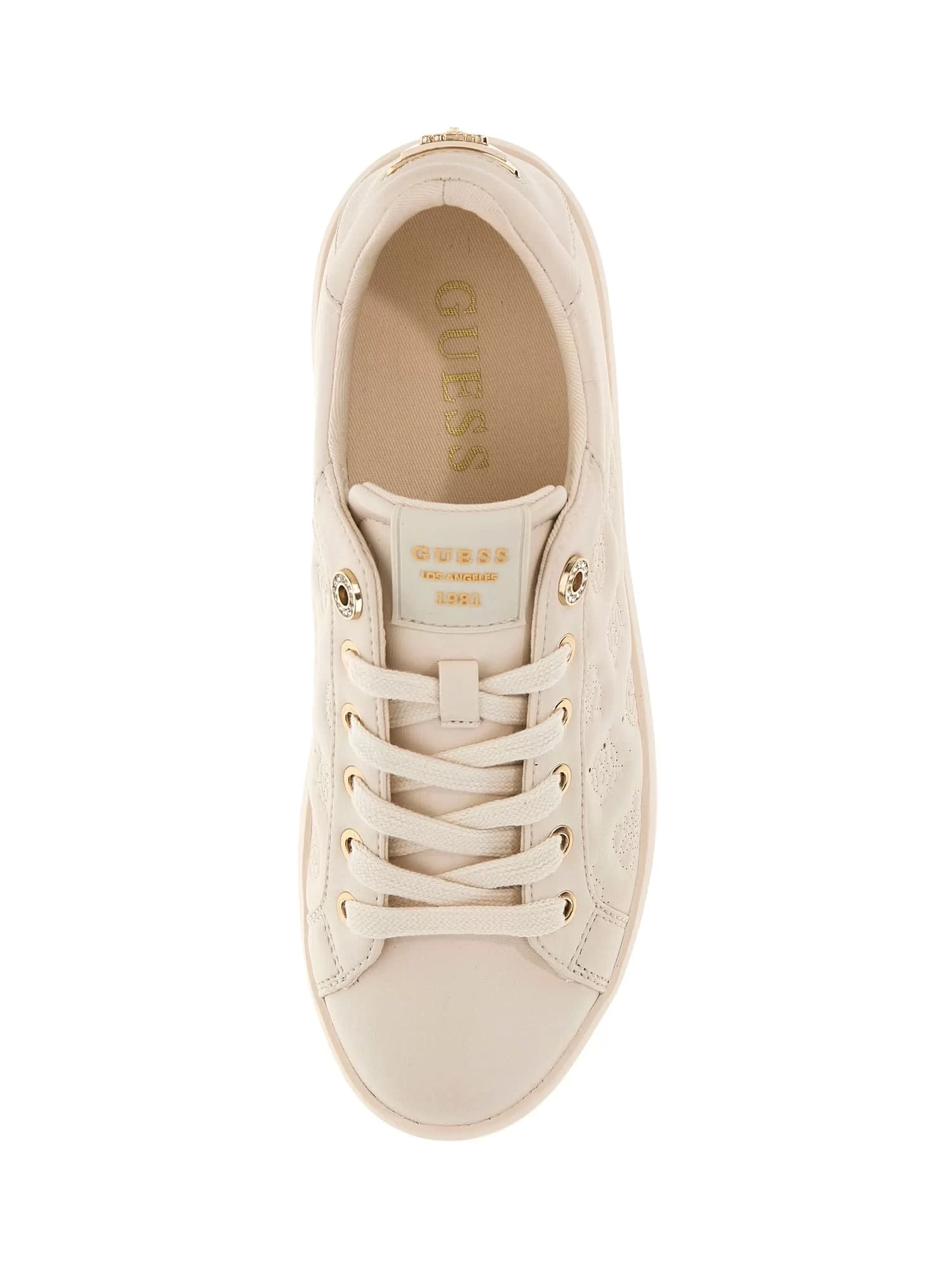 Guess Ronıı Kadın Multicolor Sneaker FLJRONFAL12-CREAM