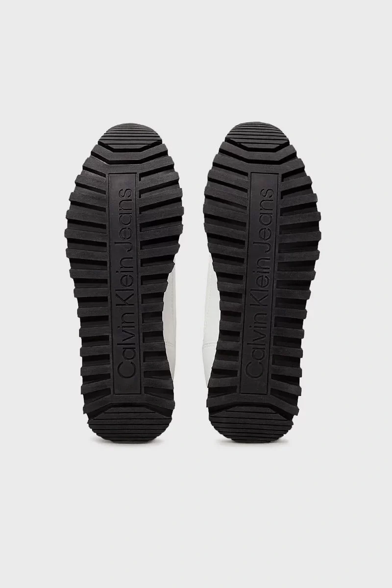 Calvin Klein  Kadın Platform Spor Taban Beyaz Sneaker