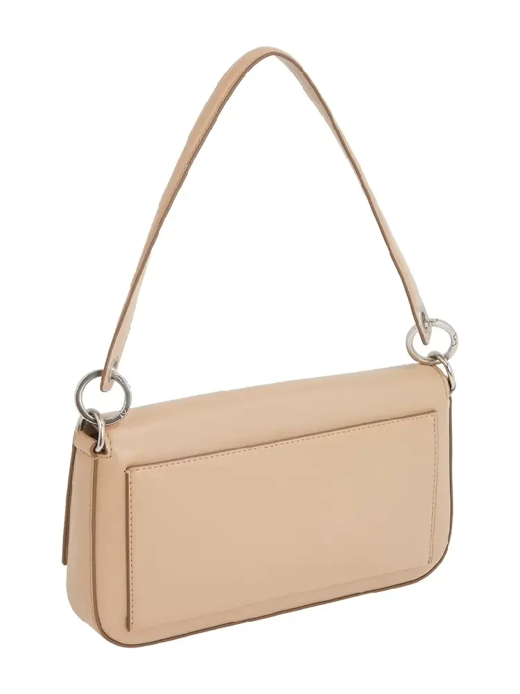 SCULPTED FLAP SHOULDER POUCH