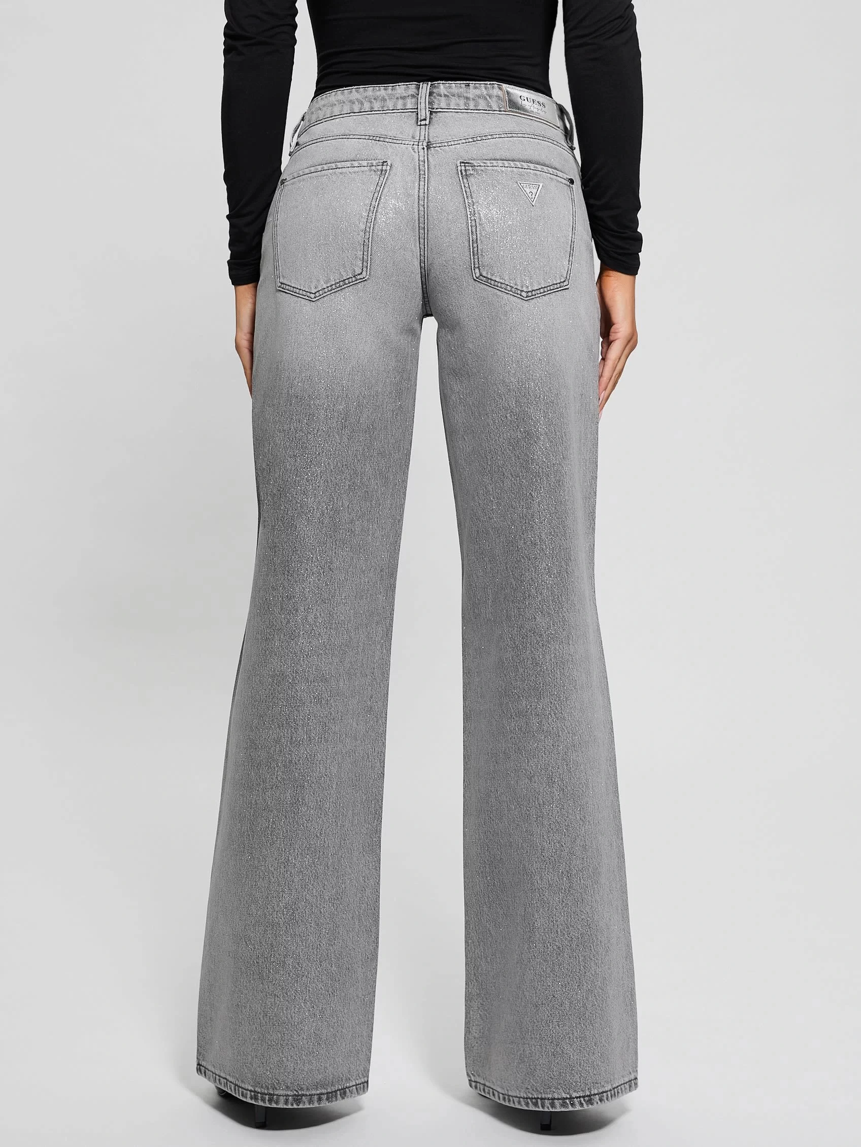 Guess Sexy Palazzo Kadın Gri Jeans W5RA96D5M31-S1LN