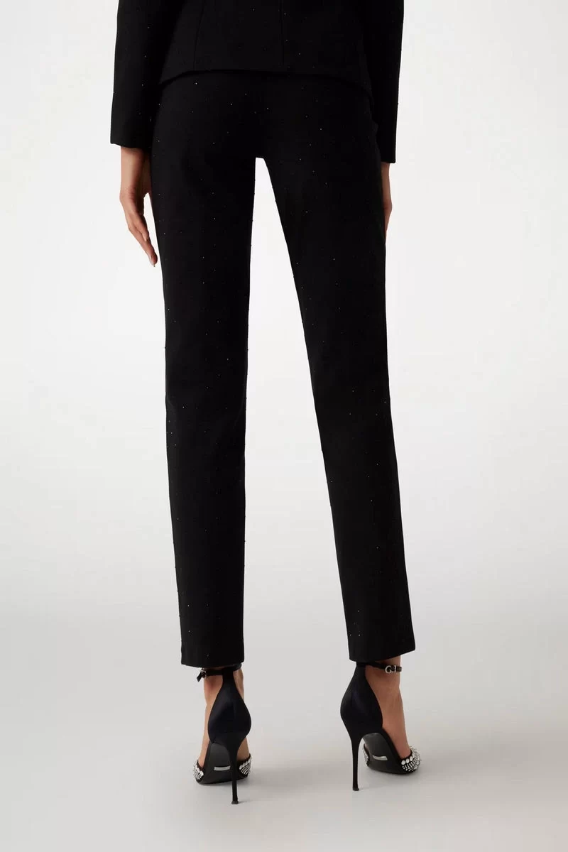 Guess Shımmy Pant Kadın Siyah Pantolon 5RGB146304A-JBLK
