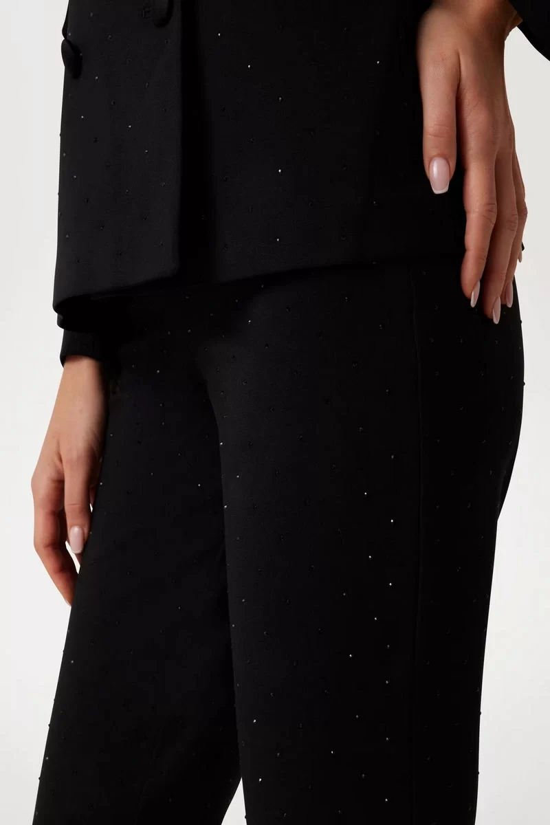 Guess Shımmy Pant Kadın Siyah Pantolon 5RGB146304A-JBLK