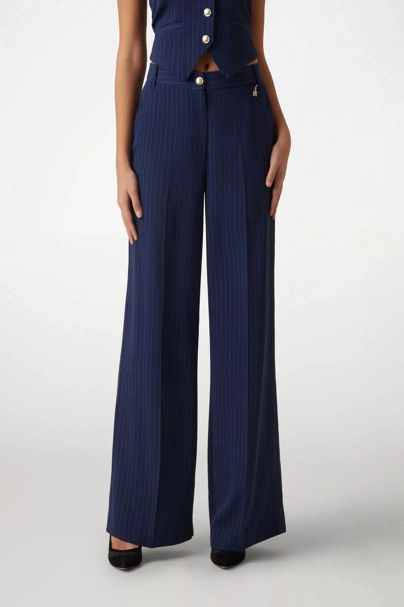Guess Sıdney Wıde Leg Pant Kadın Beyaz Pantolon 5RGB107254A-FB9B