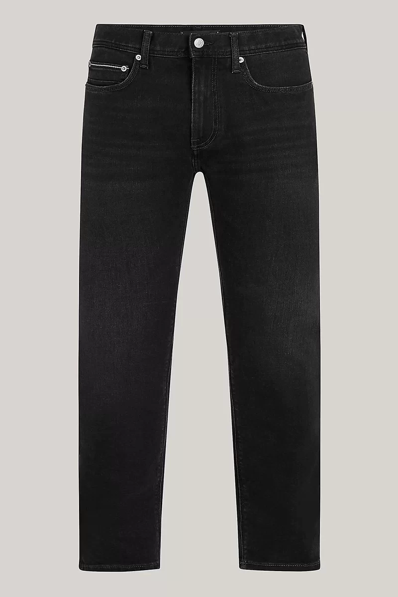Tommy Hilfiger Erkek Bleccker Siyah Slim Kot Pantolon