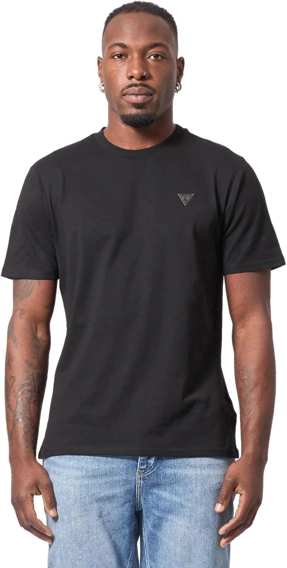 Guess Ss Cn Basıc Tee Erkek Siyah T-Shirt F3GI00K8HM0-JBLK