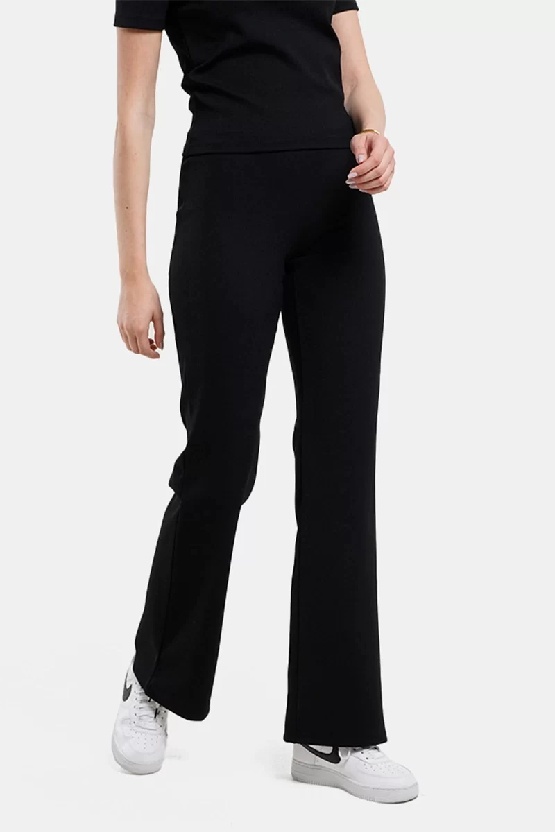 Guess Steffı Flare Pants Kadın Siyah Eşofman Altı V5RB06KCLH0-JBLK