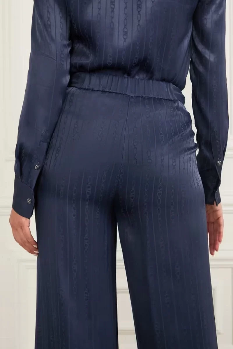 Guess Stella Straıght Pant Kadın Lacivert Pantolon 5RGB117169A-FB9C