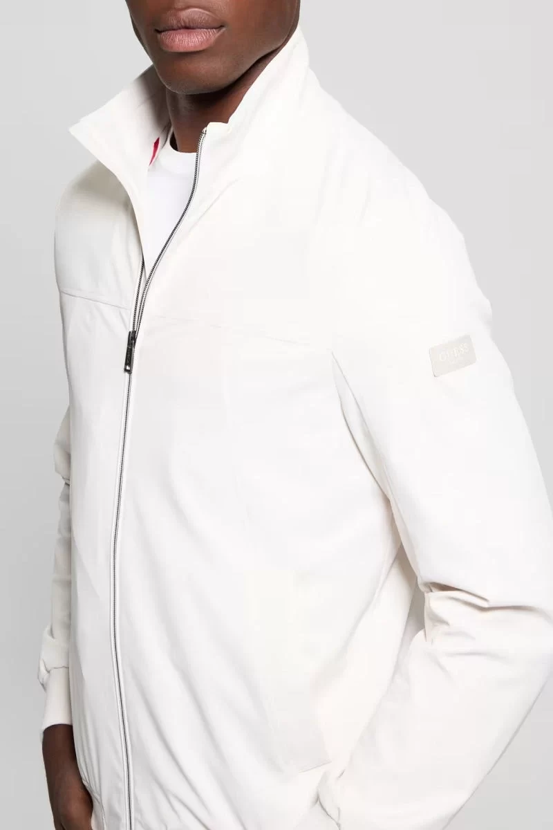 Guess Stretch Packable Bomber Erkek Bej Ceket M5RL18WGUP2-G9L9