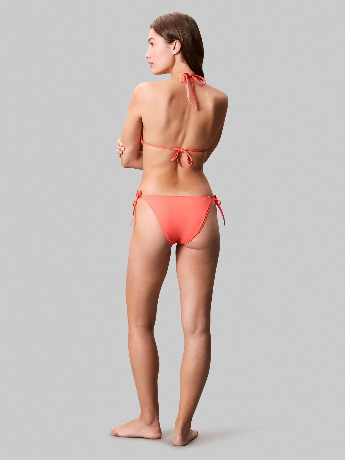 Calvin Klein  Kadın Monogram  Kırmızı Bikini Altı    KW0KW02349-U07