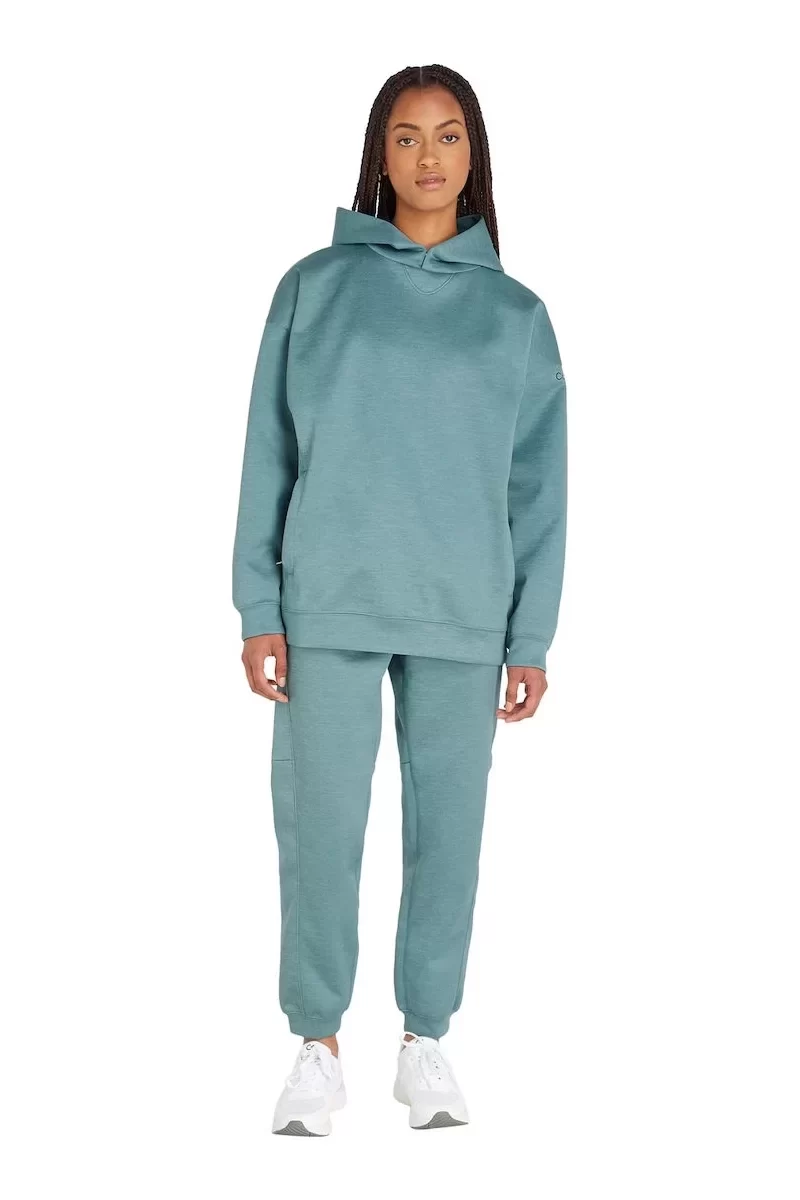 Calvin Klein Kadın Jogger Yeşil Eşofman Altı 00GWF3P634-CAX