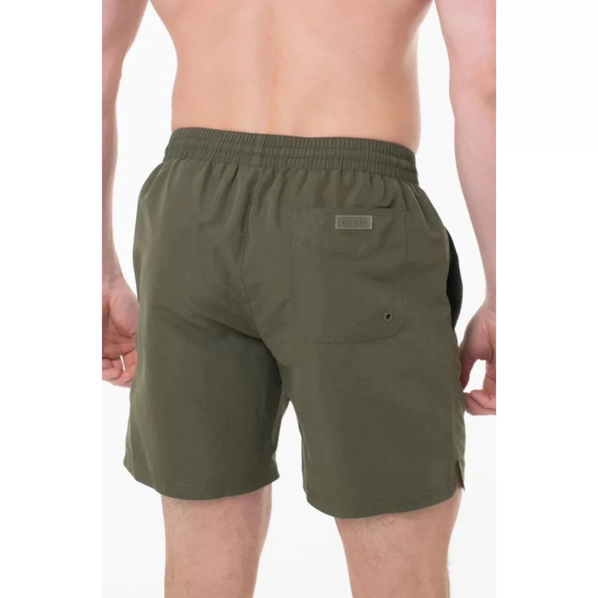 Guess Swımtrunk Basıc Medıum Erkek Yeşil Mayo F4GT01WG282-G8F6