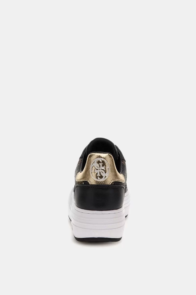 Guess Swole Kadın Siyah Sneaker FLPSWOFAL12-BLACK