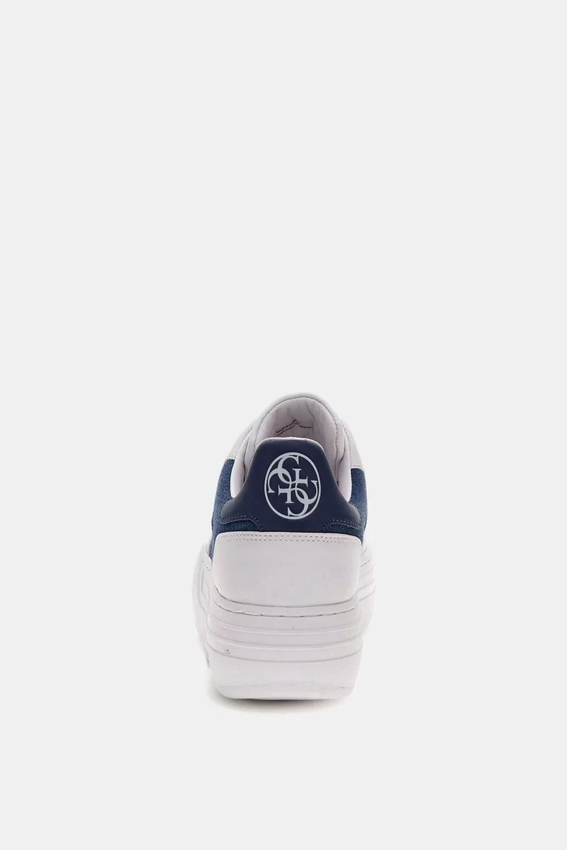 Guess Swole2 Kadın Mavi Sneaker FLPSW2DEN12-BLUE