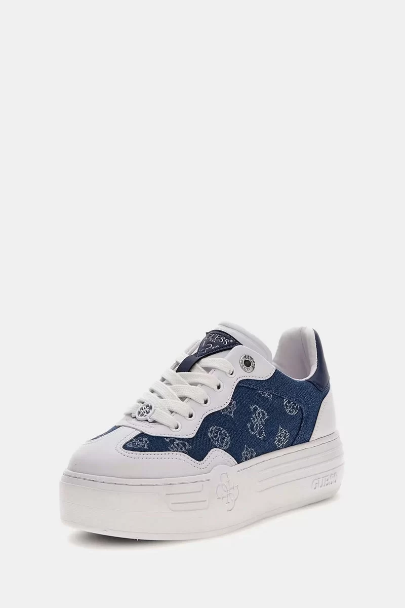 Guess Swole2 Kadın Mavi Sneaker FLPSW2DEN12-BLUE