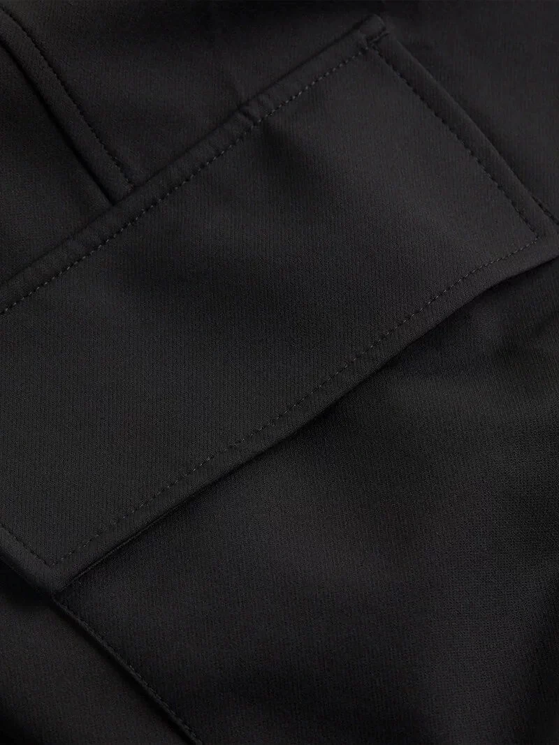 Calvin KleinJeans Erkek  Kargo Siyah Eşofman Altı