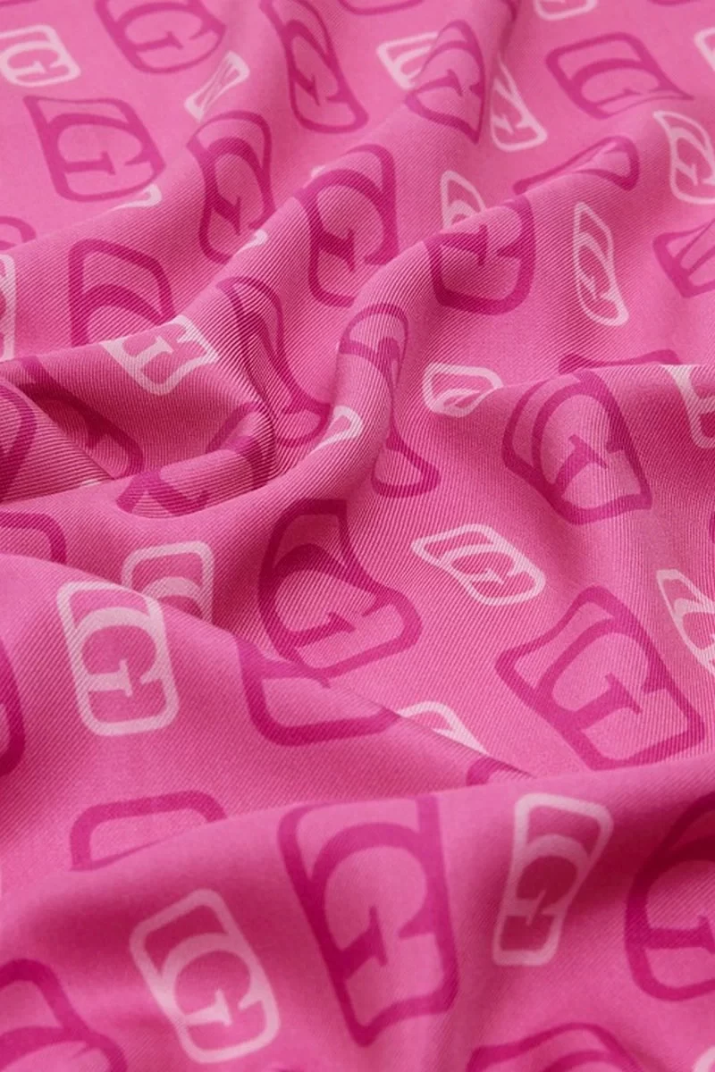 Guess Foulard 90X90 Kadın Pembe Şal AW5269SIL90-PIN