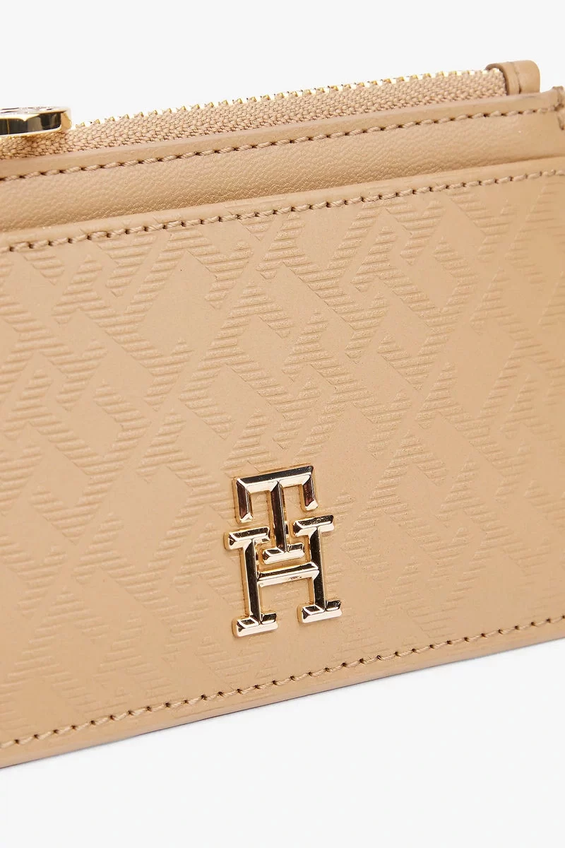 Tommy Hilfiger Kadın  Monogram Bej Kartlık
