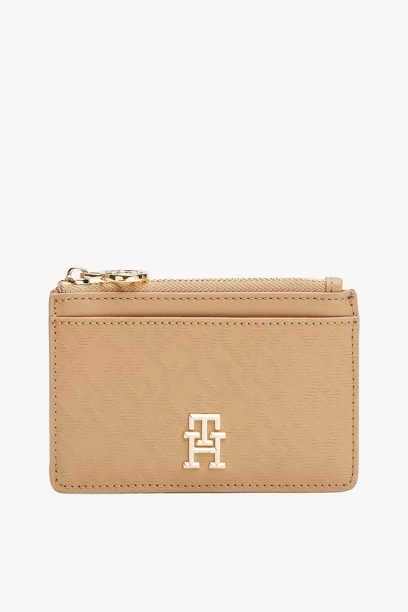 Tommy Hilfiger Kadın  Monogram Bej Kartlık