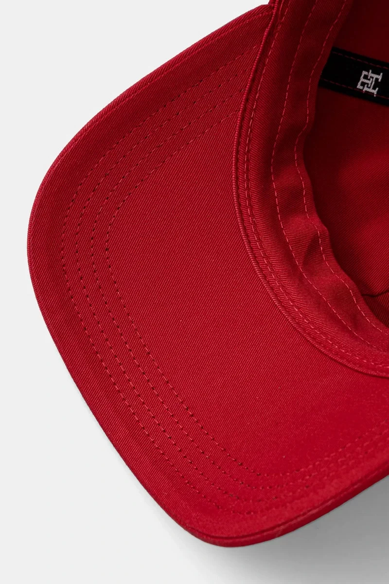 Tommy Hilfiger Erkek  Kırmızı Şapka