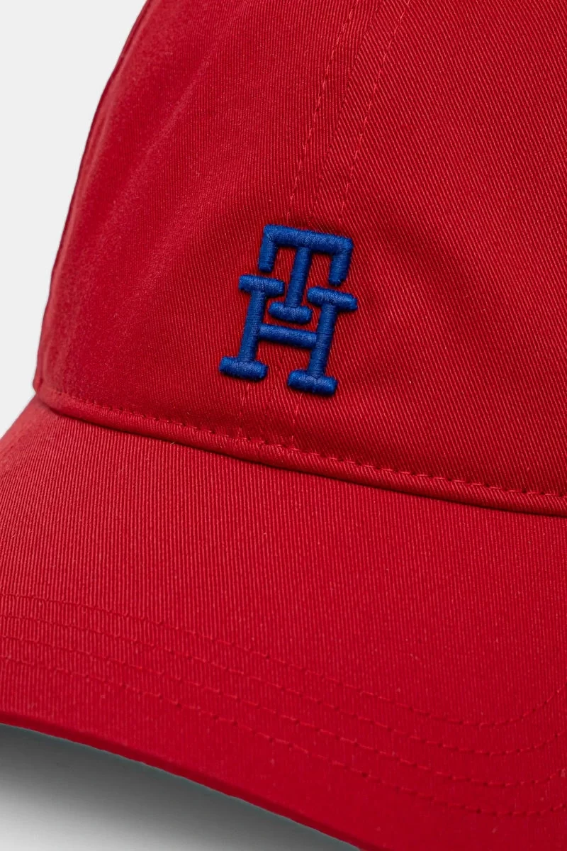 Tommy Hilfiger Erkek  Kırmızı Şapka
