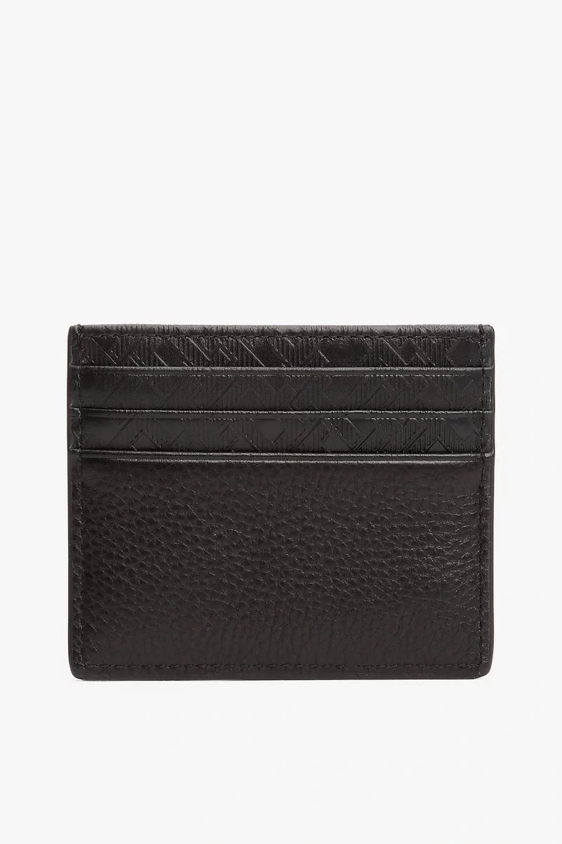 Tommy  Hilfiger Erkek  TH Monogram  Siyah Cüzdan