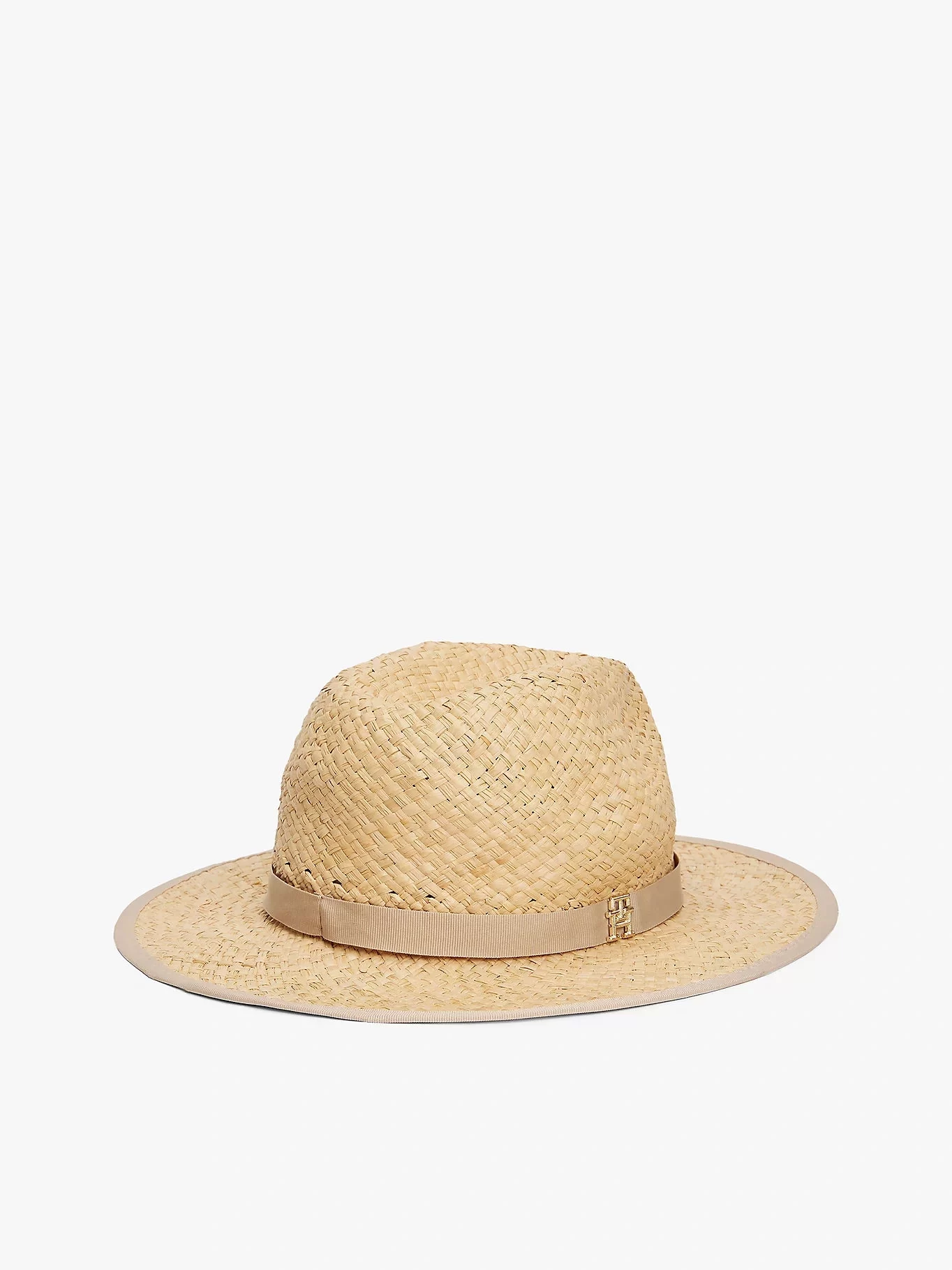 Tommy Hilfiger Kadın Hasır Fedora Şapka