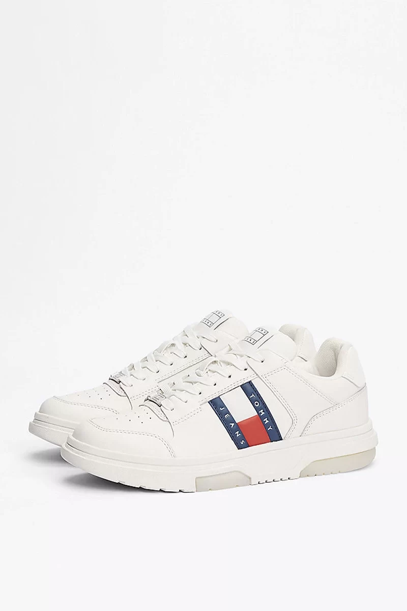 Tommy Jeans Kadın Brooklyn Deri Spor Ayakkabı