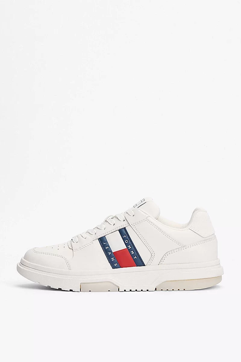 Tommy Jeans Kadın Brooklyn Deri Spor Ayakkabı