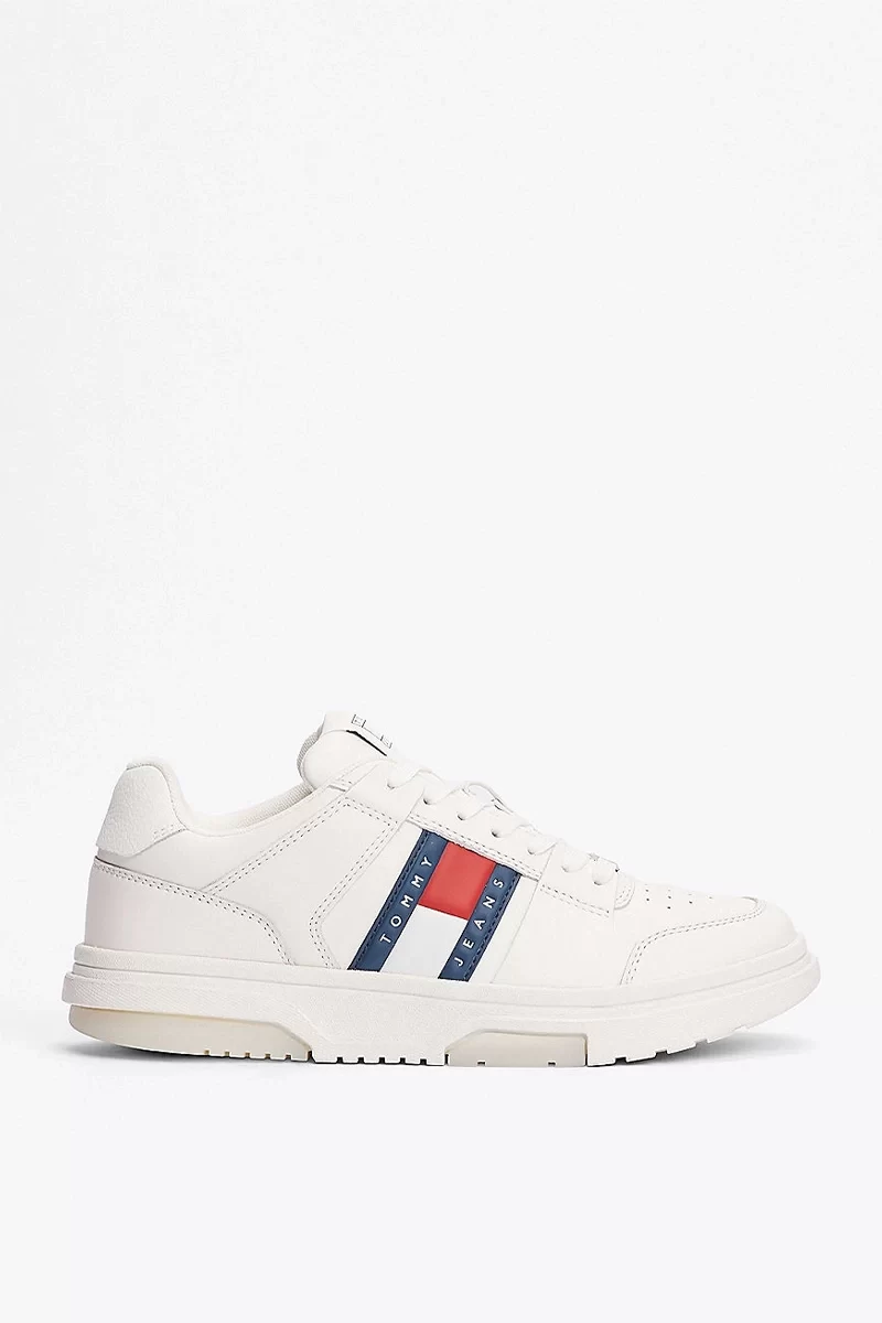 Tommy Jeans Kadın Brooklyn Deri Spor Ayakkabı