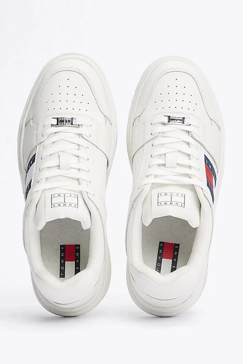 Tommy Jeans Kadın Brooklyn Deri Spor Ayakkabı