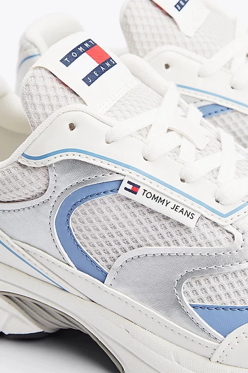 Tommy Jeans Kadın Metalik Kontrastlı Spor Ayakkabı