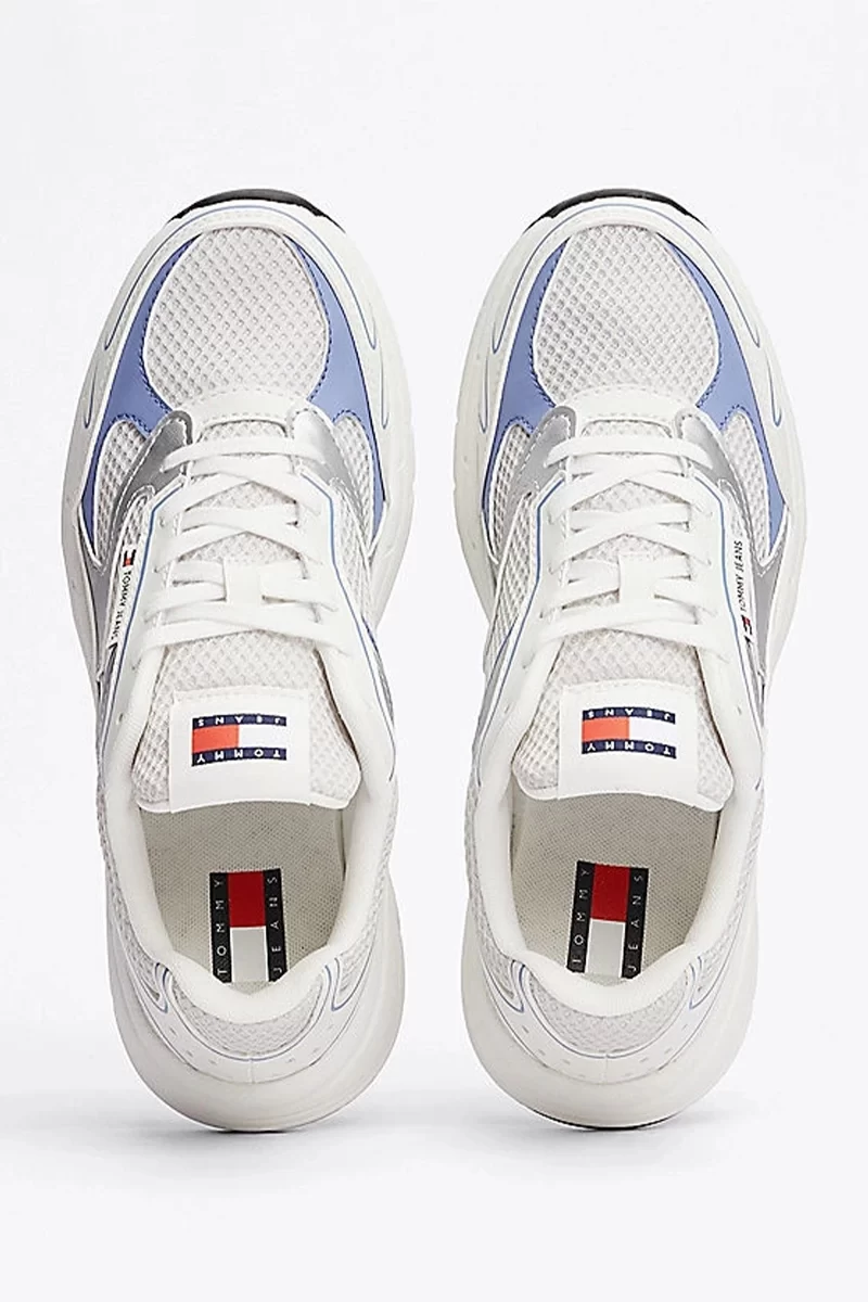 Tommy Jeans Kadın Metalik Kontrastlı Spor Ayakkabı
