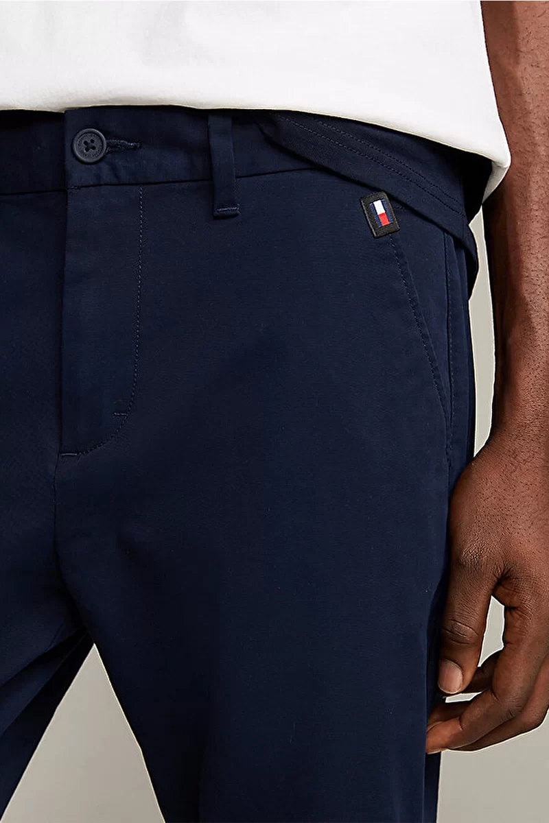 Tommy Hilfiger Erkek Austin Lacivert Pantolon