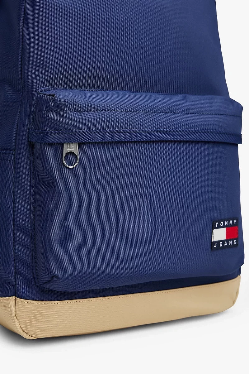 Tommy Hilfiger Erkek Lacivert Temel Dome Sırt Çantası
