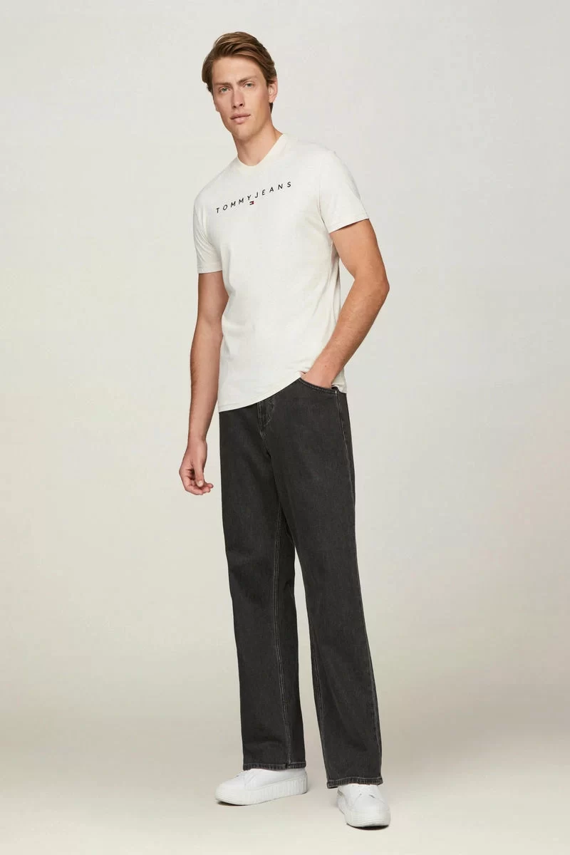 Tommy Jeans  Erkek  Logo Nakışlı T-Shirt