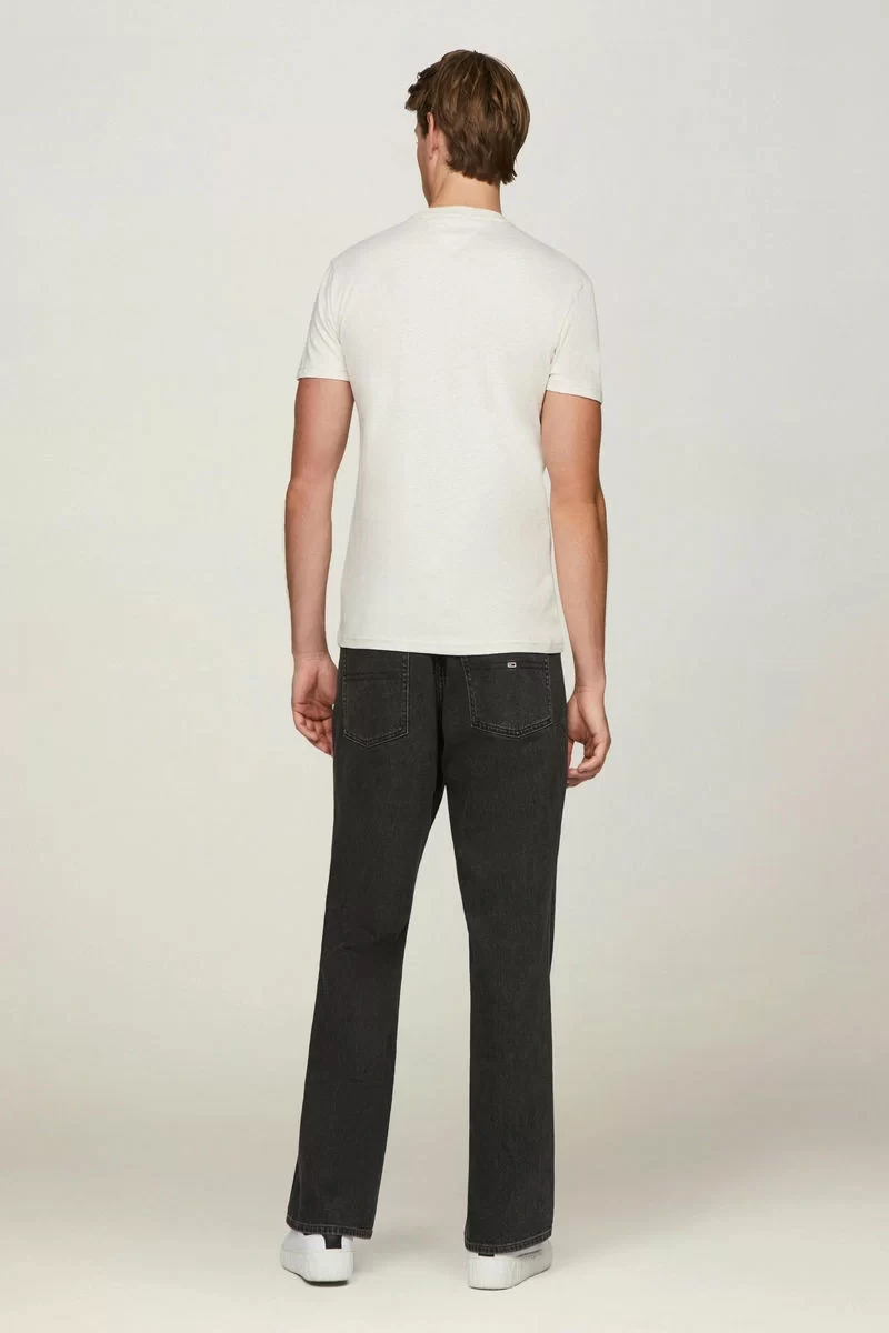 Tommy Jeans  Erkek  Logo Nakışlı T-Shirt