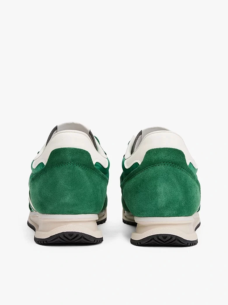 Tommy Hilfiger Erkek Yeşil Retro Tırtıklı Tabanlı Sneaker