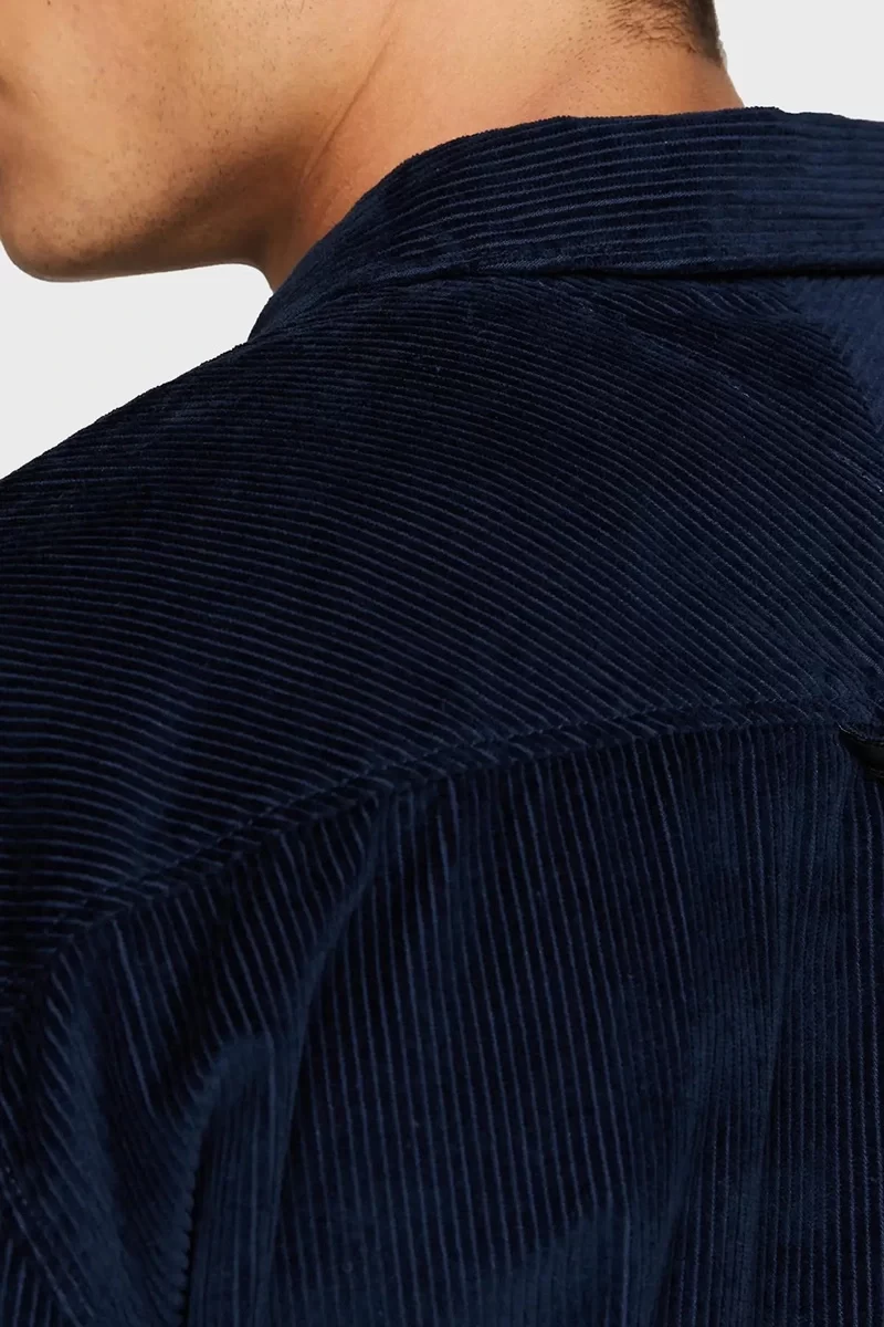 Tommy Jeans Erkek Kadife Rahat Gömlek