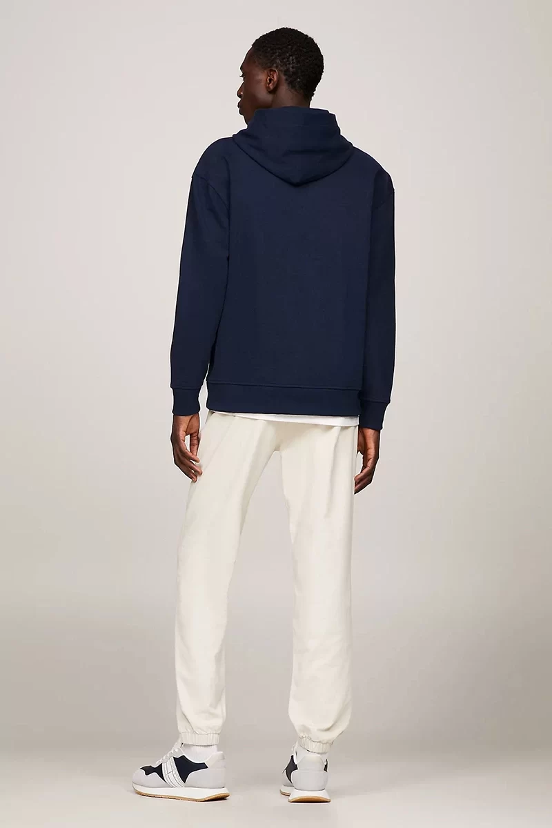 Tommy Hilfiger Erkek Signature Lacivert Sweatshirt