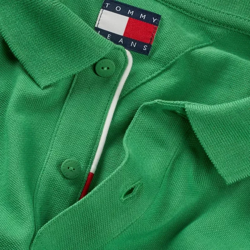 Tommy Hilfiger Erkek  Yeşil Polo T-Shirt