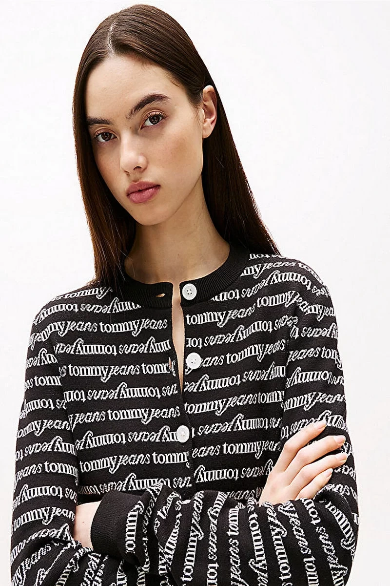 Tommy  Jeans   Kadın  Tjw  Crp Scrıpt Hırka