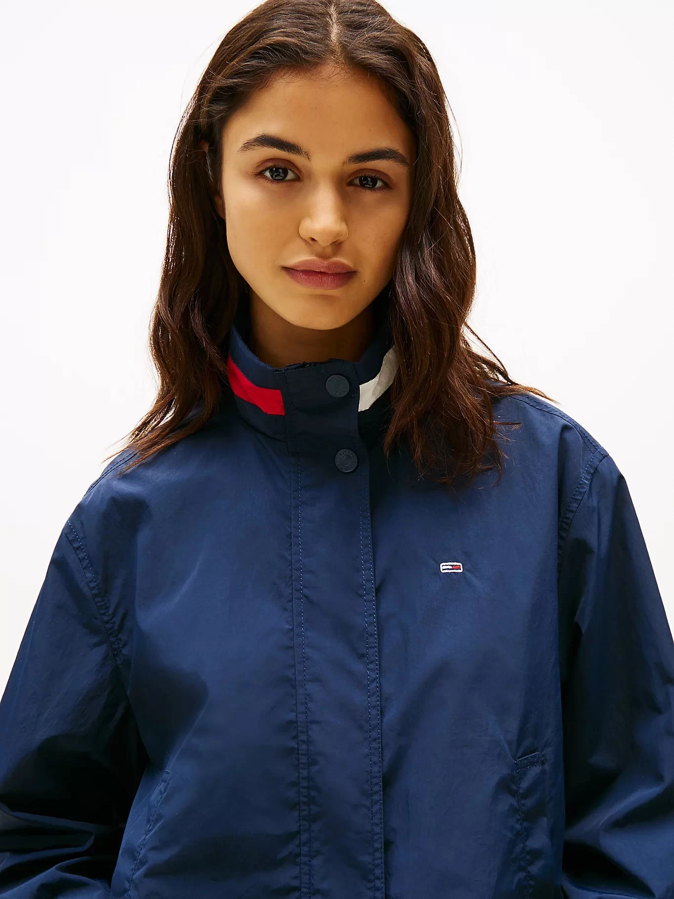 Tommy Jeans Kadın Lacivert Essential Dolgulu Ceket