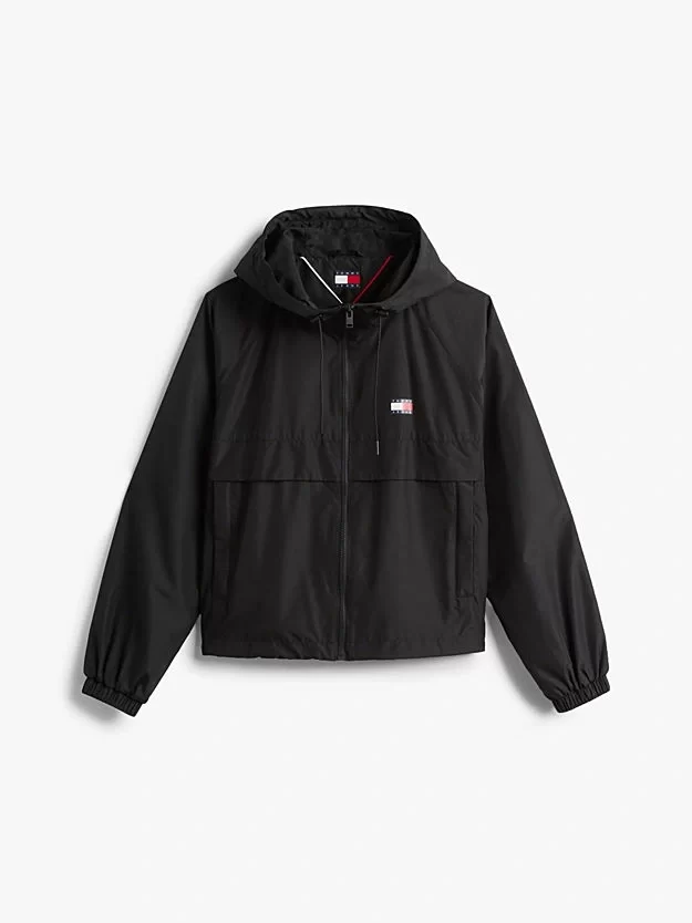 Tommy Hilfiger Kadın Siyah Essential Rüzgarlık Ceket