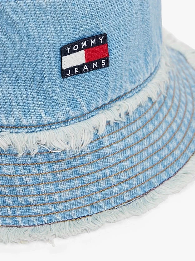 Tommy Hilfiger Kadın Mavi Miras Kova Şapka