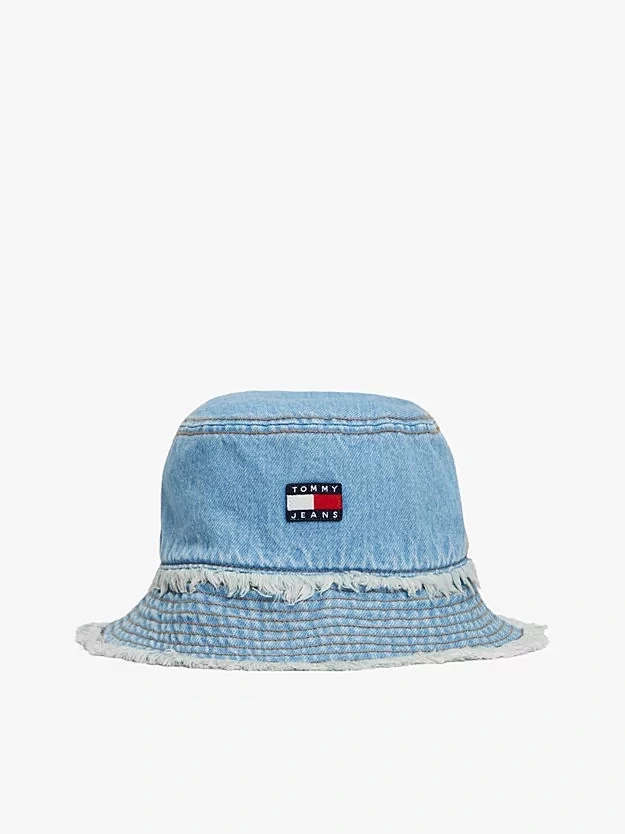 Tommy Hilfiger Kadın Mavi Miras Kova Şapka