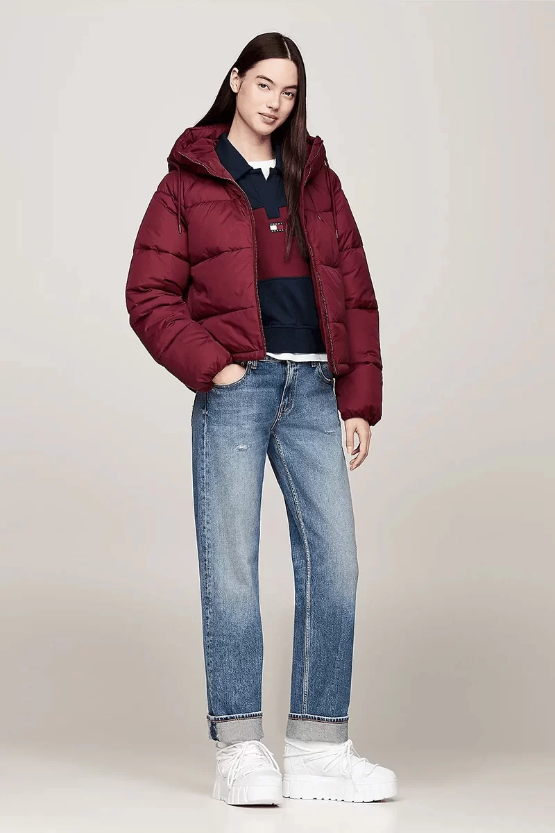 Tommy Jeans Kadın Hybrid Beyaz Bot