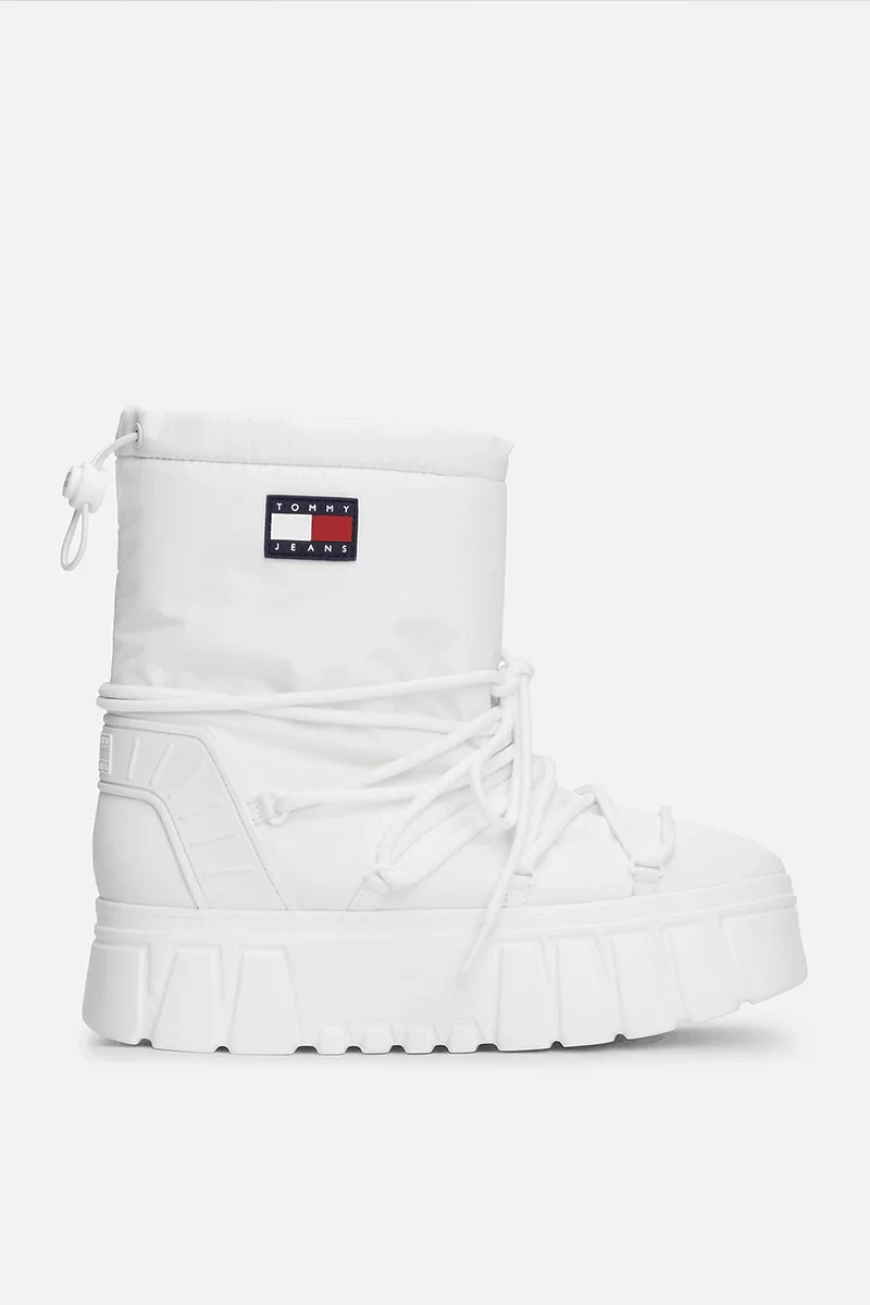 Tommy Jeans Kadın Hybrid Beyaz Bot