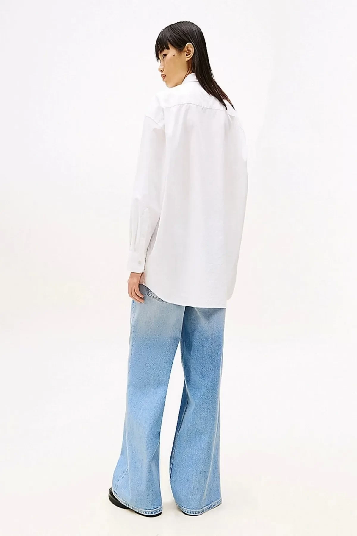 TJW OVS BADGE OXFORD SHIRT EXT